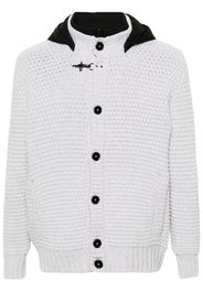 Fay Double Front layered jacket - Grey