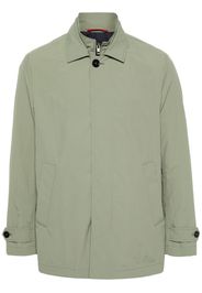 Fay layered-design jacket - Green