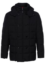 Fay hooded puffer jacket - Blue