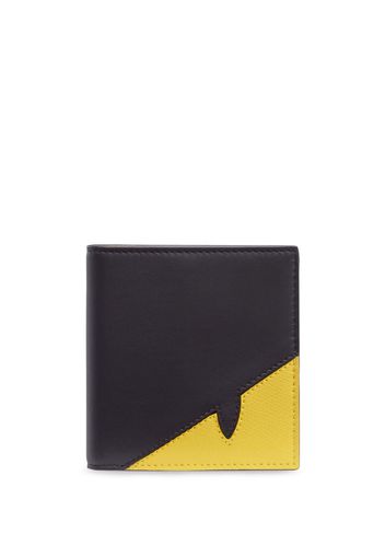 fendi yellow eyes wallet