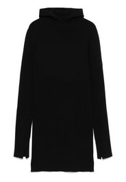 FENDI hooded mini dress - Black