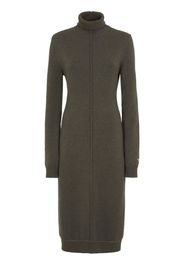 FENDI roll neck long-sleeve dress - Green