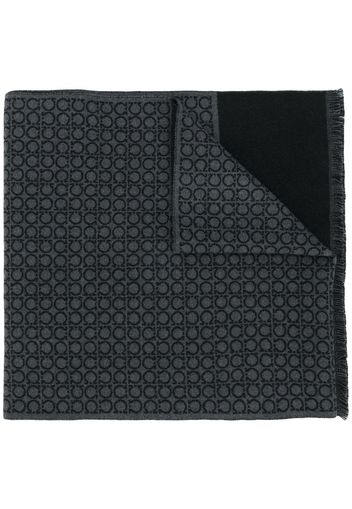 Ferragamo branded scarf - Grey