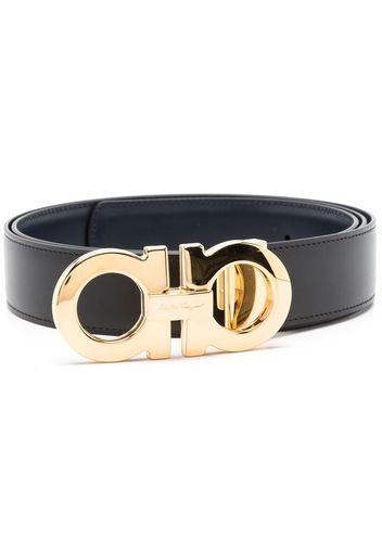 Ferragamo Gancini buckle belt - Black