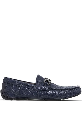 Ferragamo Driver with Gancini ornament - Blue