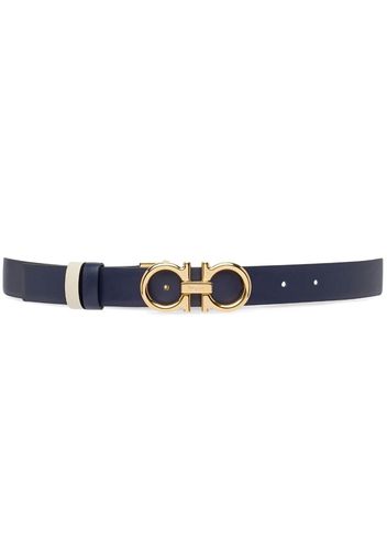 Ferragamo reversible Gancini belt - Blue