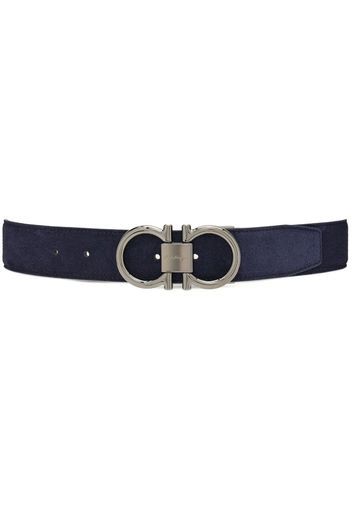 Ferragamo Adjustable Gancini belt - Blue