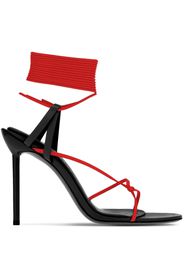 Ferragamo strappy stiletto sandals - Black