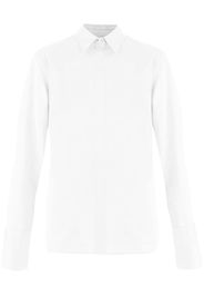 Ferragamo long-sleeve button-up shirt - White