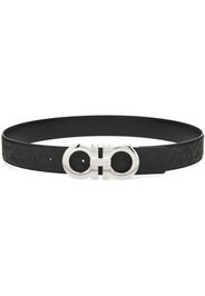 Ferragamo Gancini leather belt - Black