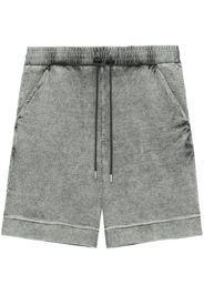FIVE CM bleached-effect cotton shorts - Grey