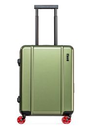 green cabin suitcase