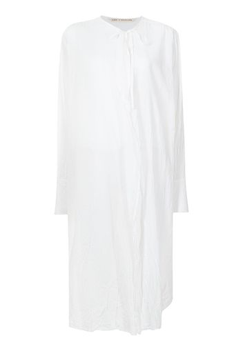 Forme D'expression tie-front long shirt - White