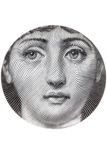 Fornasetti wall plate - Grey