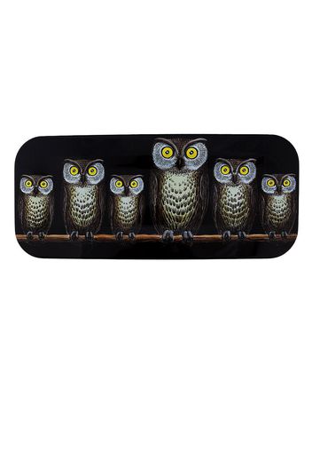 Fornasetti Gufo tray - Black