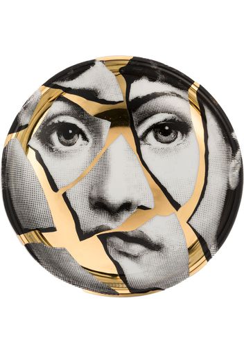 Fornasetti Crack dish - White