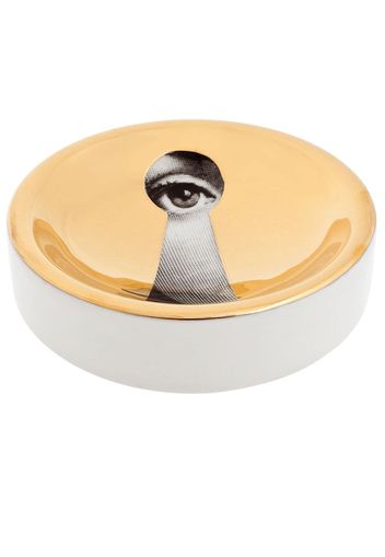 Fornasetti Keyhole dish - Metallic