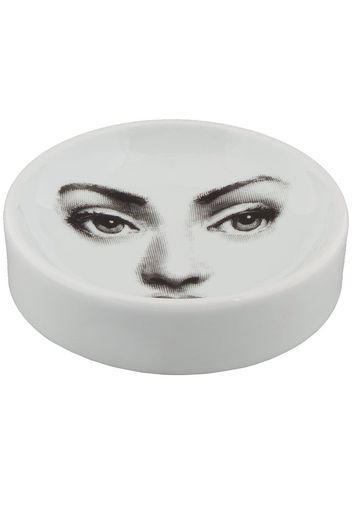 Fornasetti face print dish - Grey