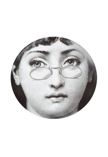 Fornasetti Plate - Black