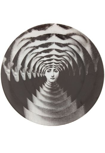 Fornasetti Plate - Black