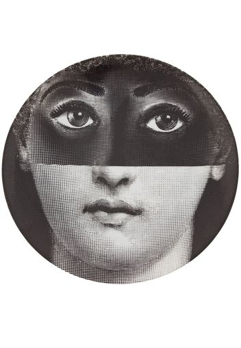 Fornasetti Plate - Black