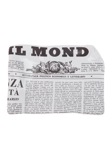 Fornasetti 'Il Mondo ' dish - White