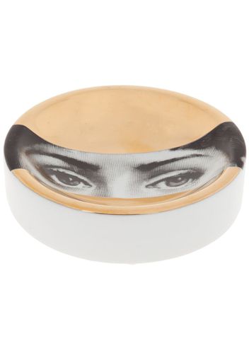 Fornasetti printed dish - Yellow