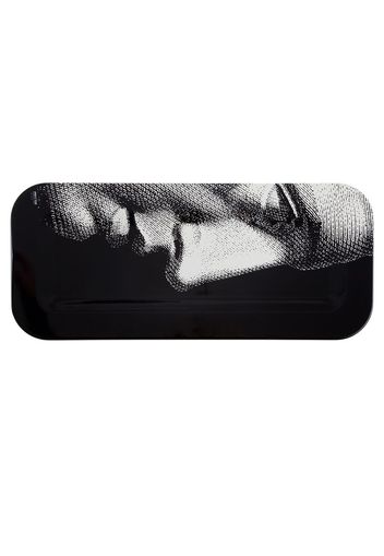 Fornasetti Profile tray - Black