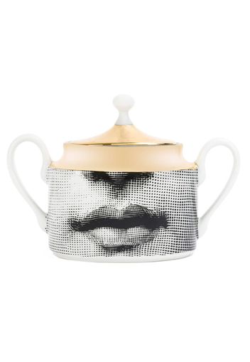 Fornasetti Bocca sugar bowl - Black