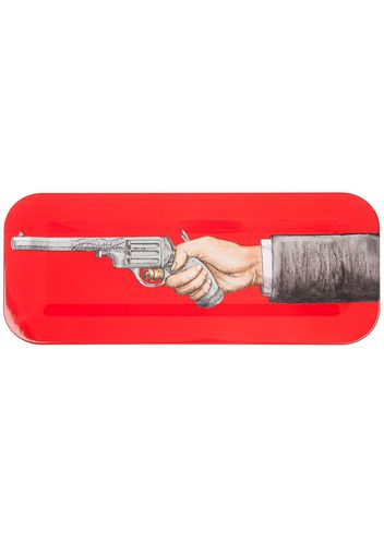 Fornasetti gun tray - Brown