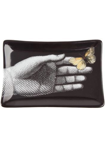 Fornasetti Farfalle valet dish - Black