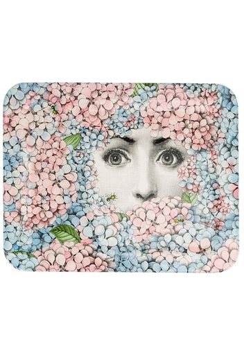 Fornasetti flower girl printed tray - Multicolour