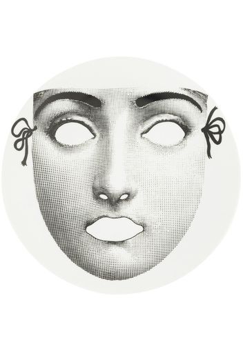 Fornasetti mask plate - Black