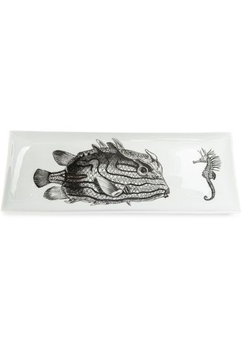 Pufferish & Seahorse plate