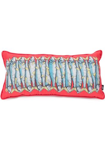 sardine print pillow