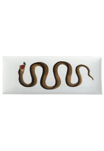 Fornasetti Serpente serving dish - White