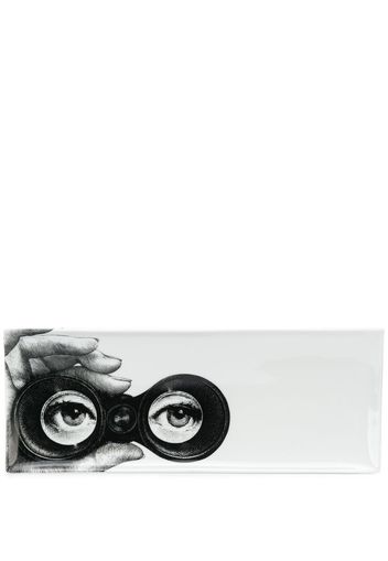 binoculars-print serving dish (371mm)