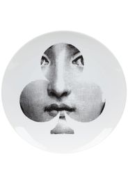 Fornasetti face print plate - White