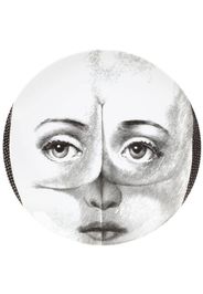 Fornasetti face print plate - White