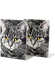 Fornasetti Gatto bookends - Grey