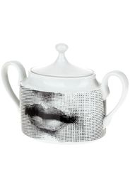 Fornasetti Bocca sugar bowl - White