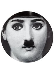 Fornasetti printed plate - White