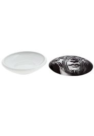 Fornasetti printed ceramic box - Black