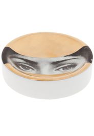 Fornasetti printed dish - Yellow