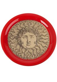 Fornasetti "Sole gold red" tray