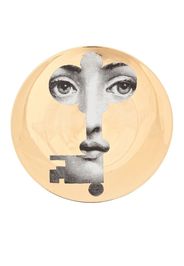 Fornasetti plate - Metallic