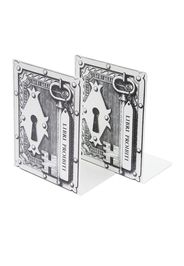 Fornasetti Libri Proibiti bookends - Black