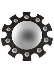 Fornasetti inverted scallop mirror - Black