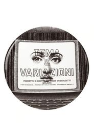 Fornasetti printed plate - Black