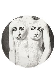 nude faces plate